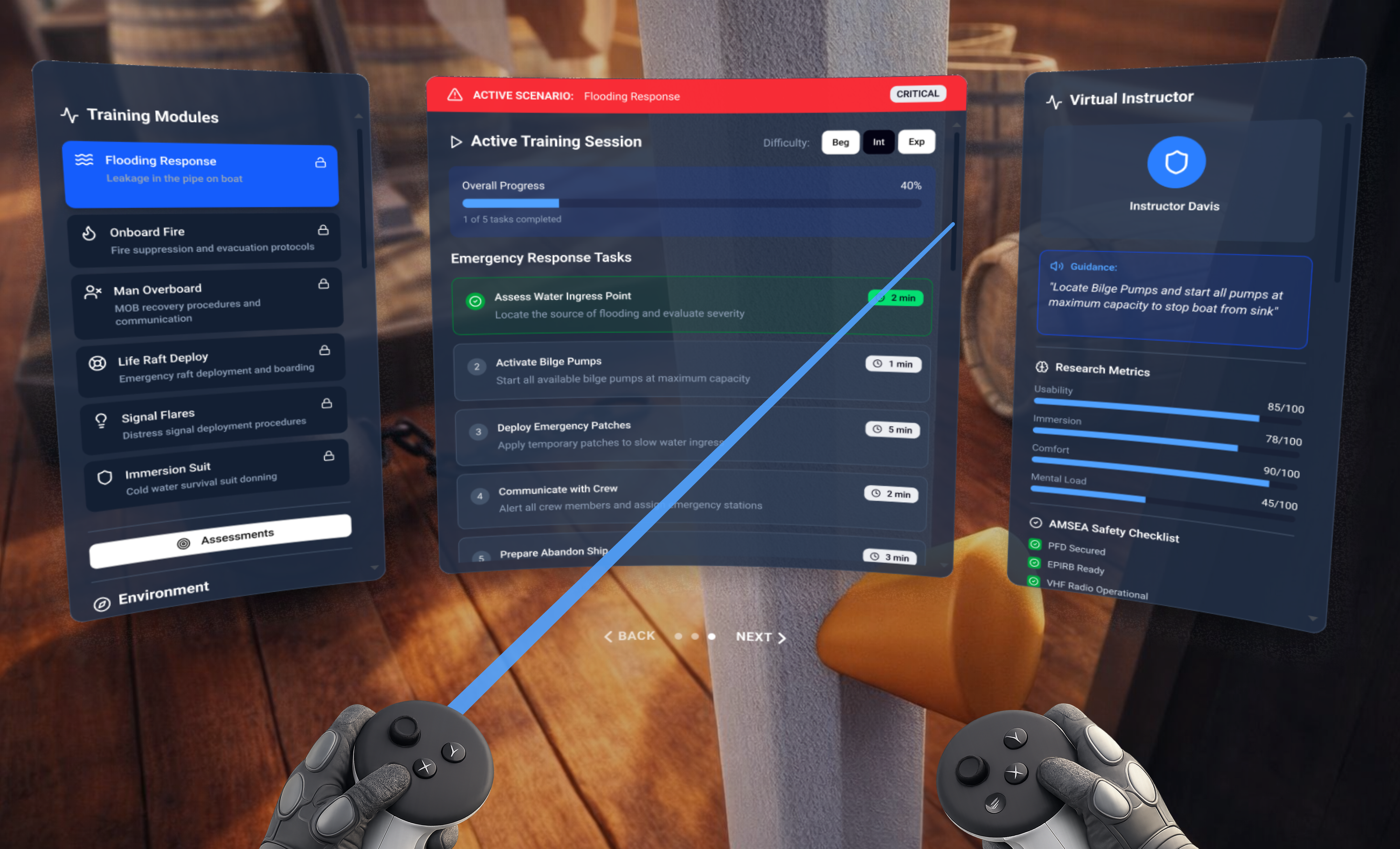 Guided Training Session